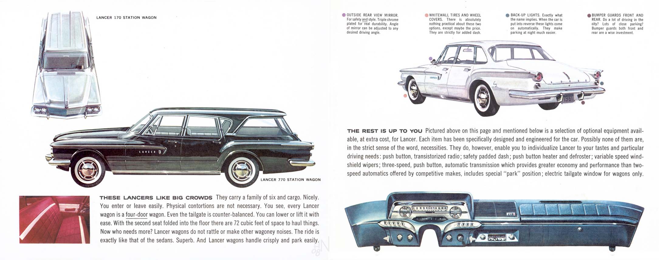 1961 Dodge Lancer Brochure Page 5